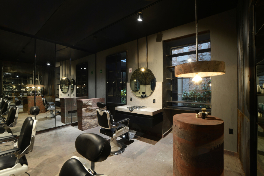 首都理发店丨墨西哥墨西哥城丨BBL Arquitectos-16