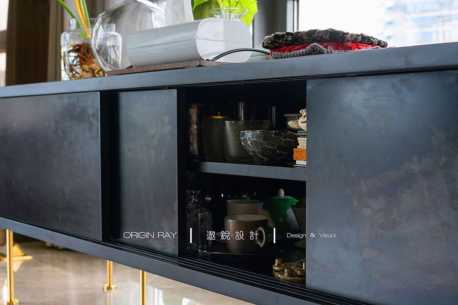 168㎡万科翡翠滨江软装设计  遨锐设计-10