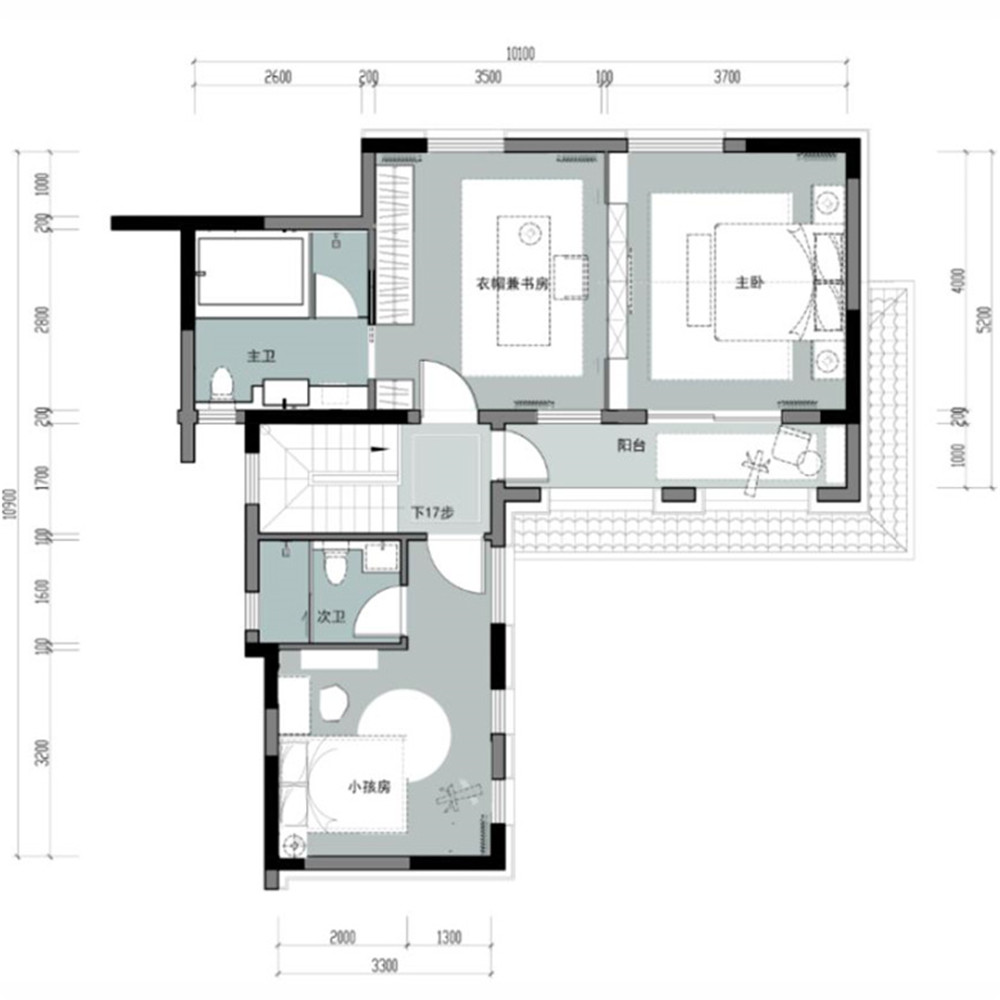 中建瑜和城三期102户型-31