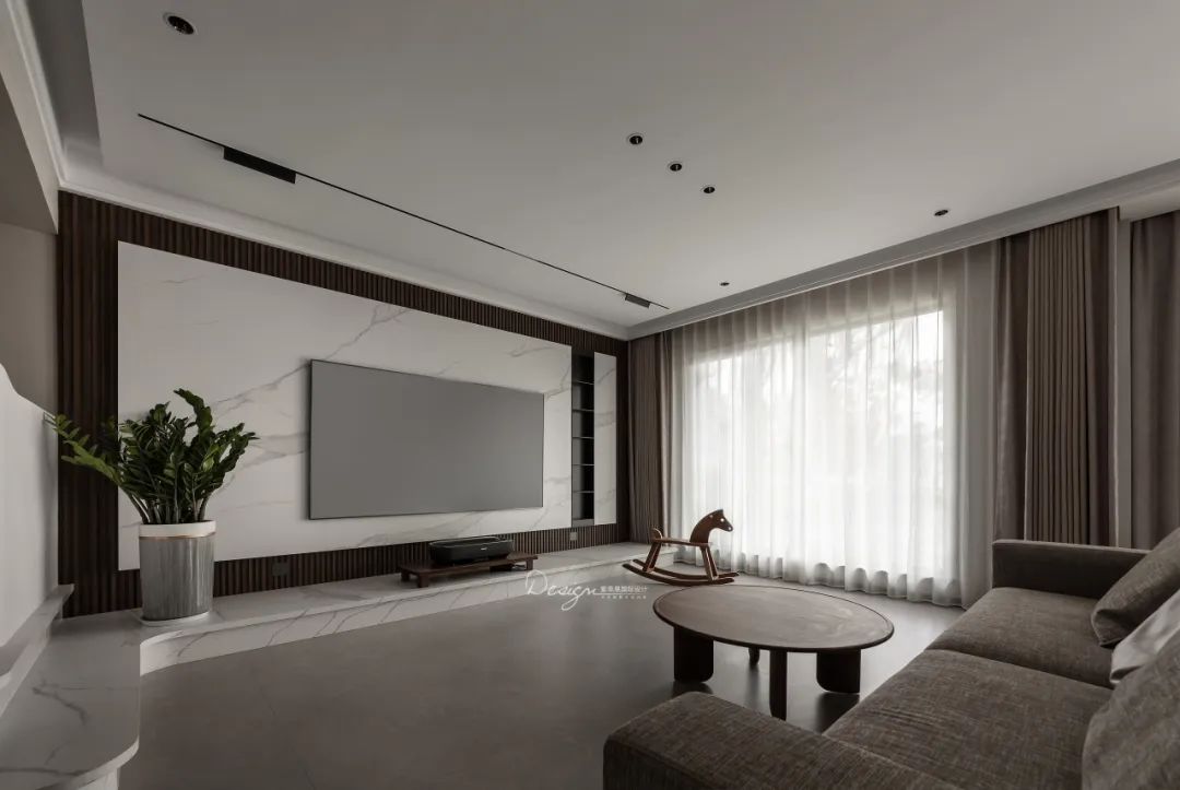 富力湾 300㎡现代简约设计丨张帝,杨闵涵-18