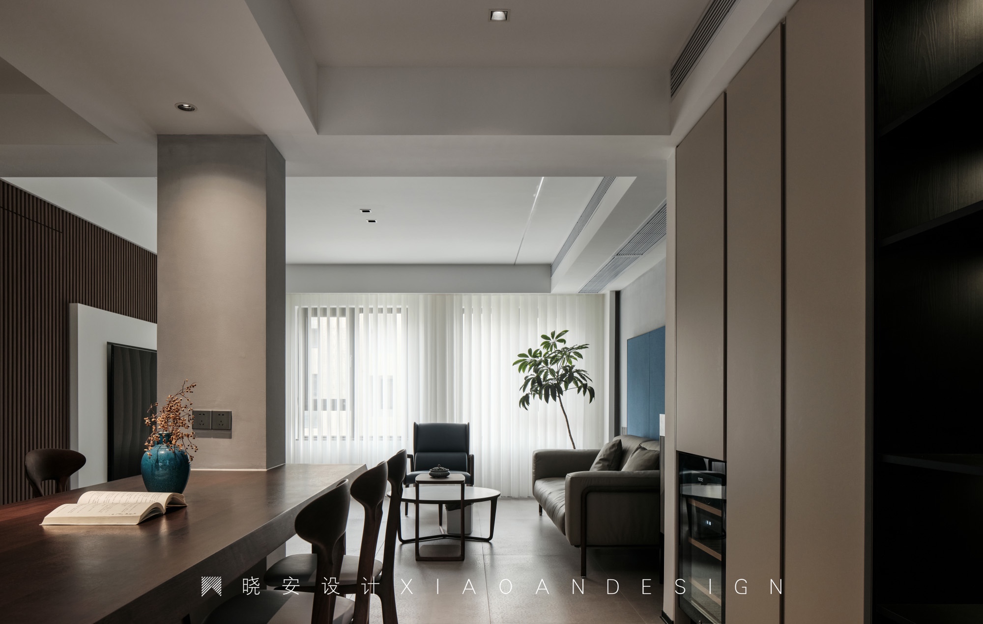 「蓝色狂想曲」私宅设计丨晓安设计-12