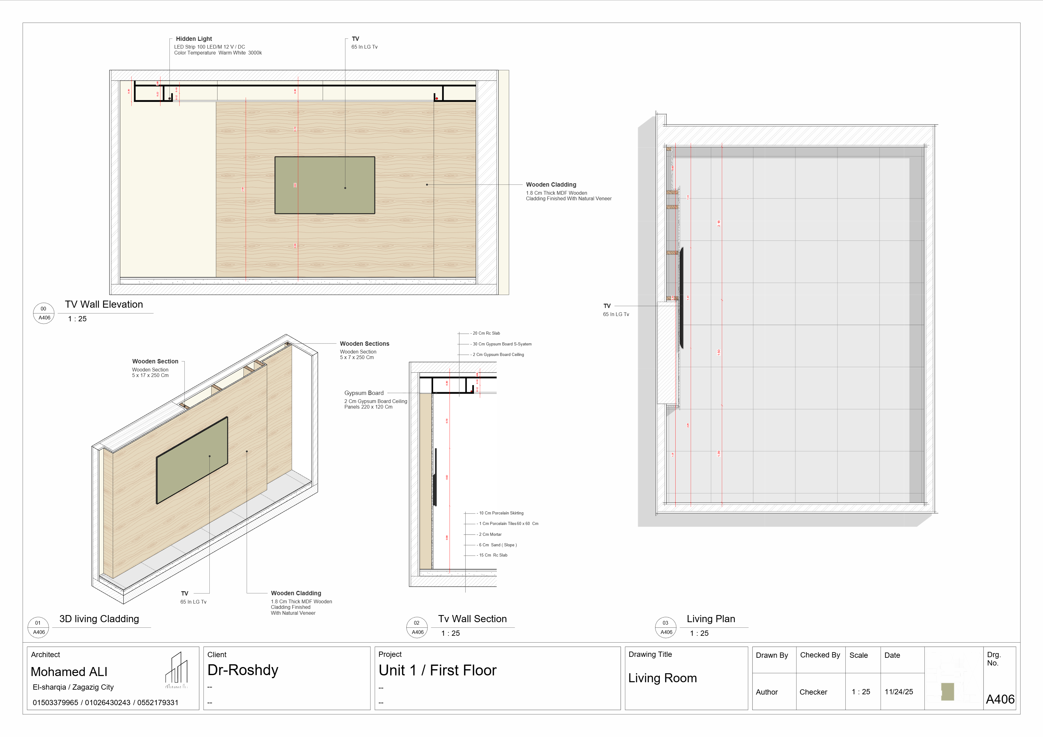 Wooden Cladding Details ( Shopdrawing )-6