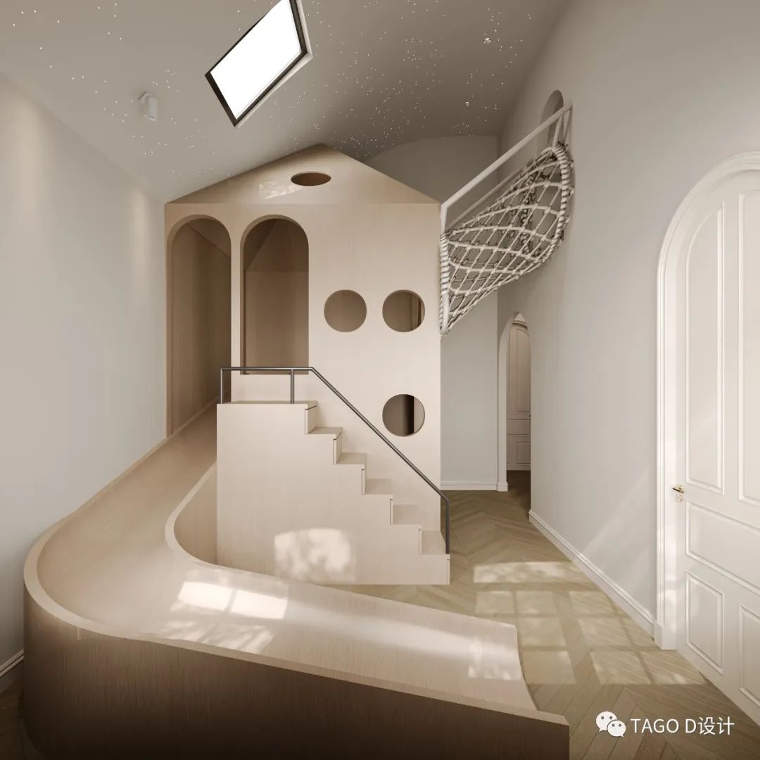 奶油法式浪漫 · 依山傍水别墅的精致设计丨浙江天工装饰工程有限公司-32