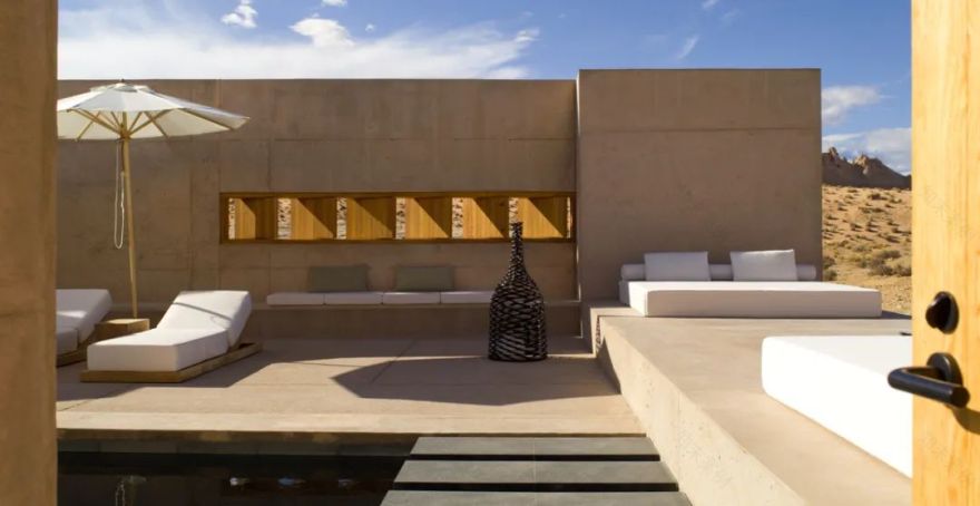 美国犹他州 Amangiri 度假村 | 色彩诱惑与沙漠宁静的完美结合-35