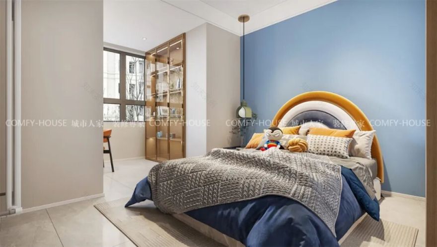 【马鞍山】80㎡丨空间会呼吸!现代简约风如何让家治愈又舒适-51