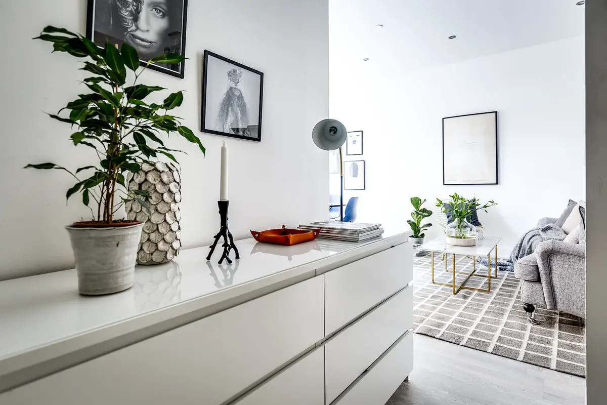 蓝调开放空间，一室两厅的完美融合-15