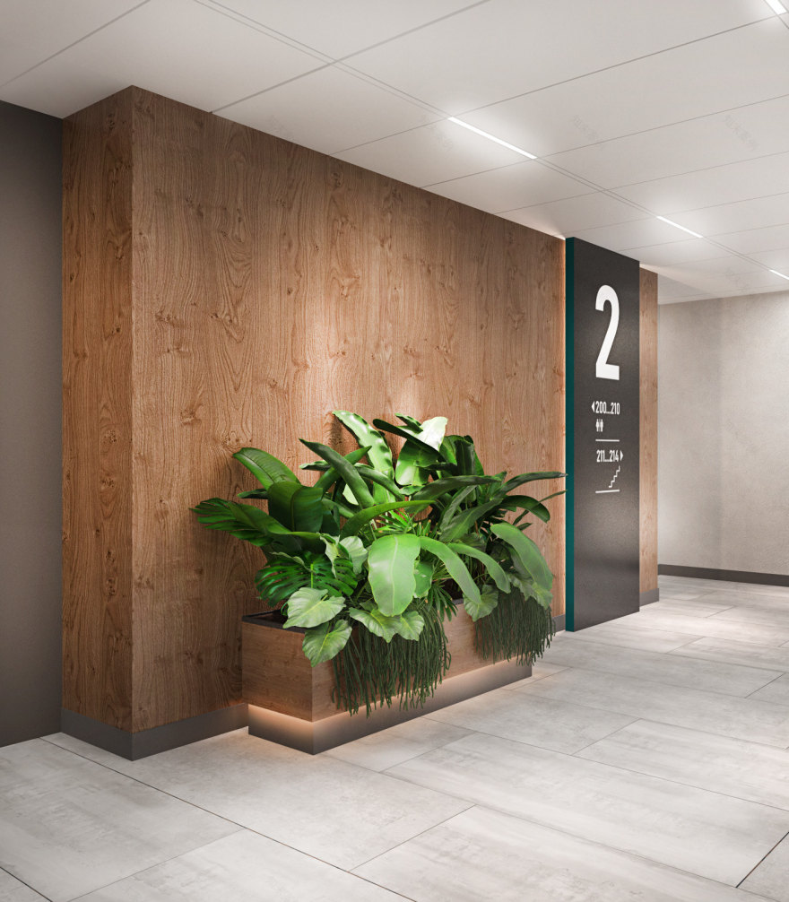 酒店大堂设计丨RedLine 设计工作室-13