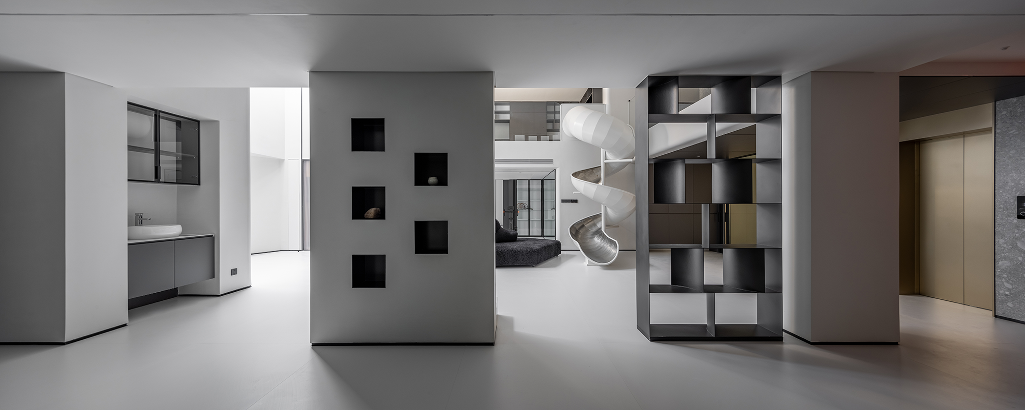 浙江极简美学别墅与自然共生丨中国浙江丨义乌拾嘉空间设计-31