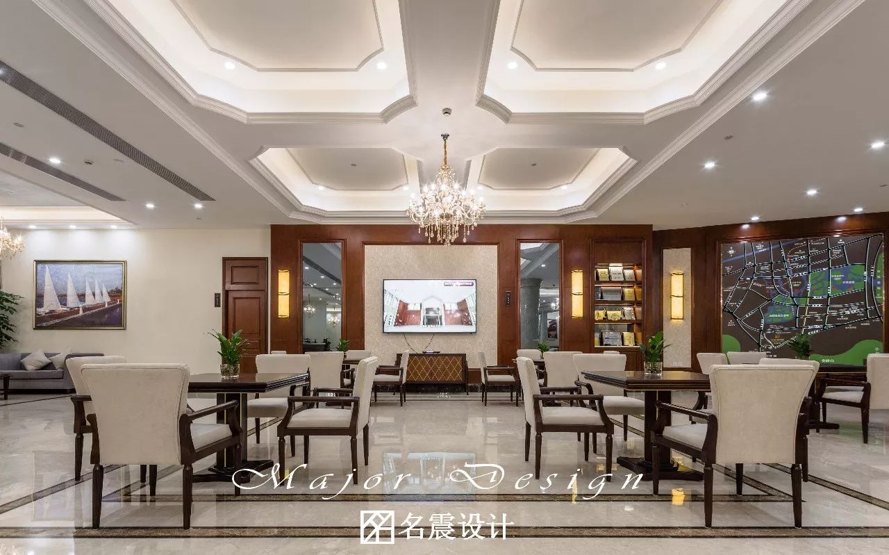 【名震设计·唔同软装】印象加州 · 售楼部-24