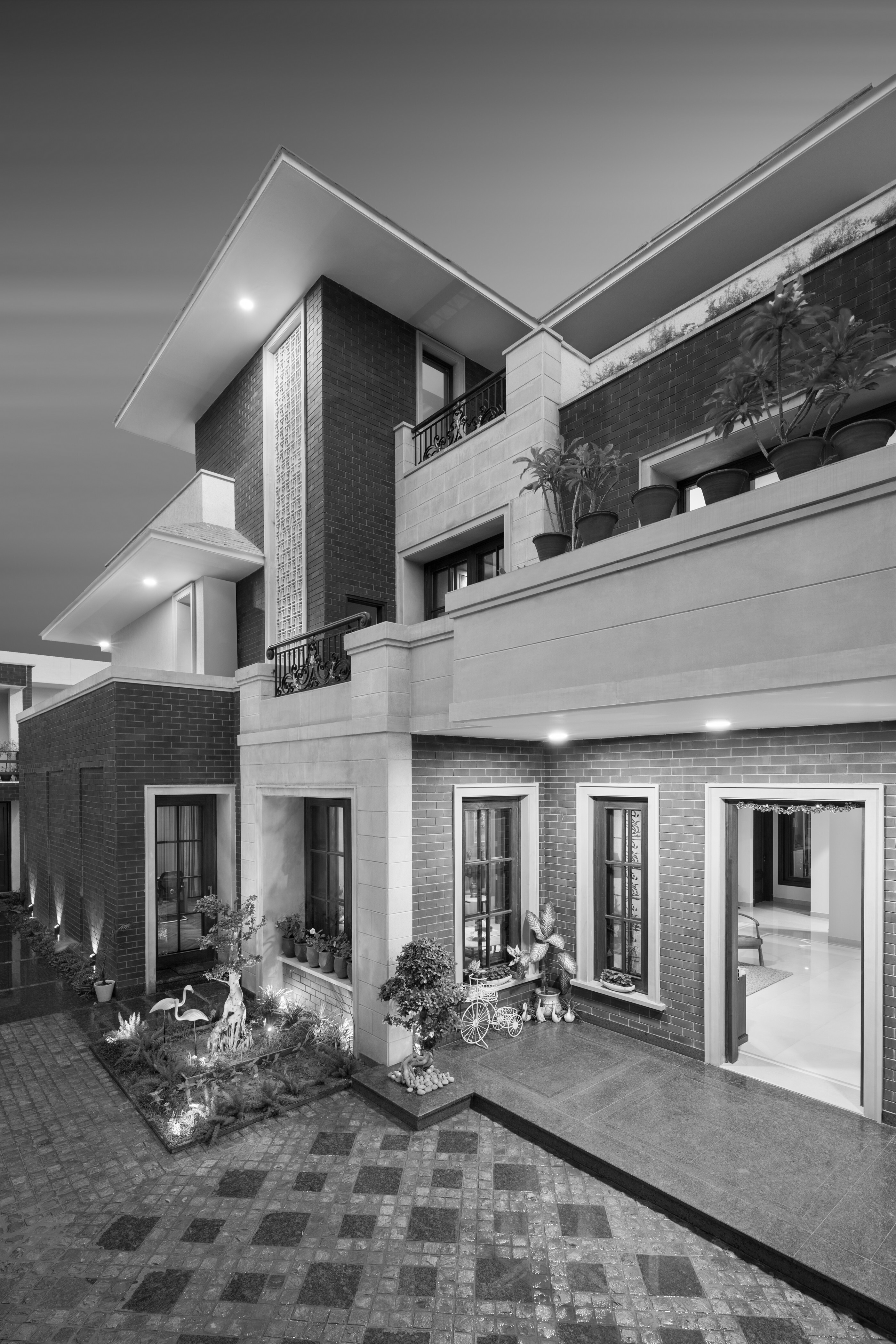 印度 Panchkula 有机住宅-19