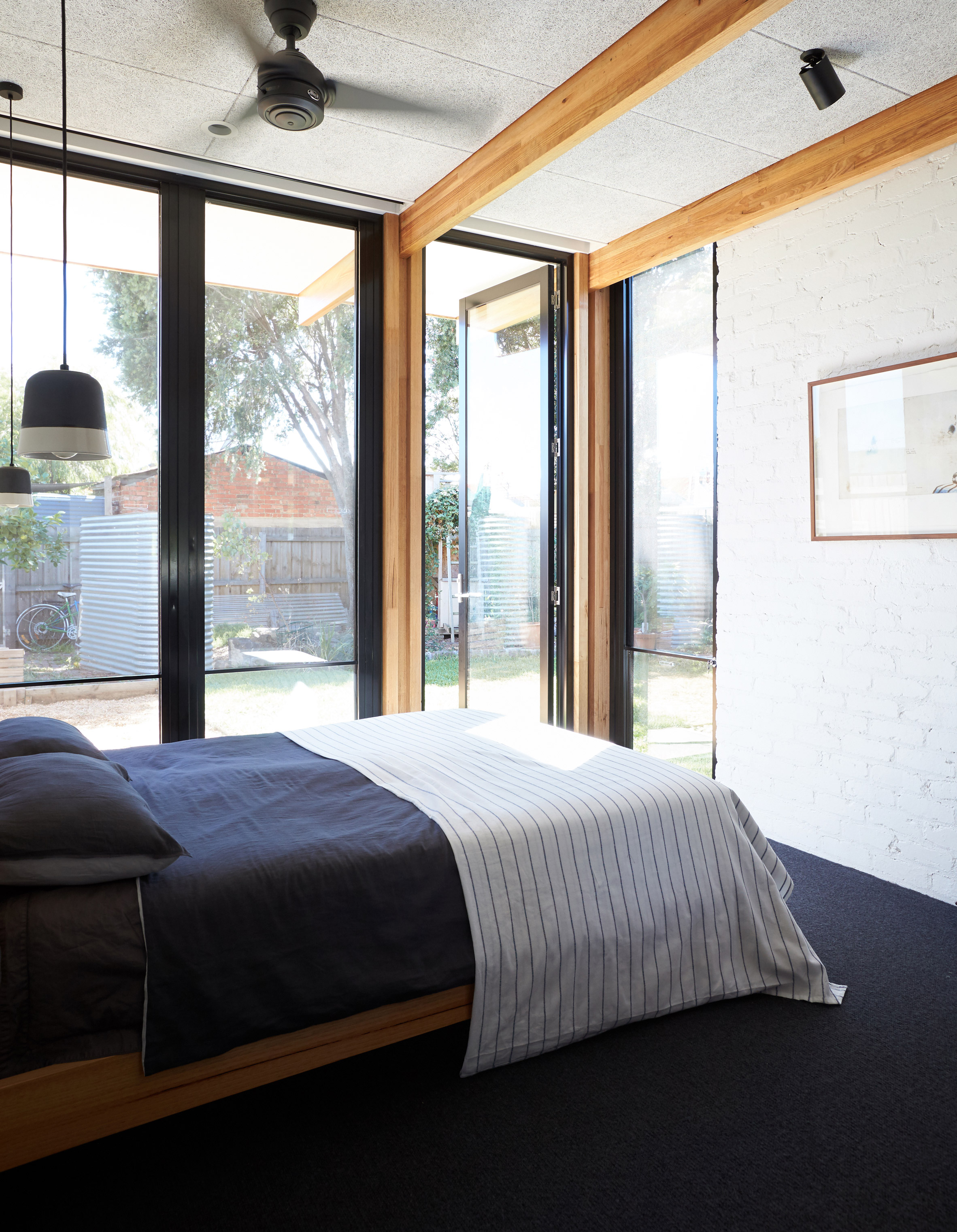 Foomann Architects exposes timber framework in Melbourne bungalow-22