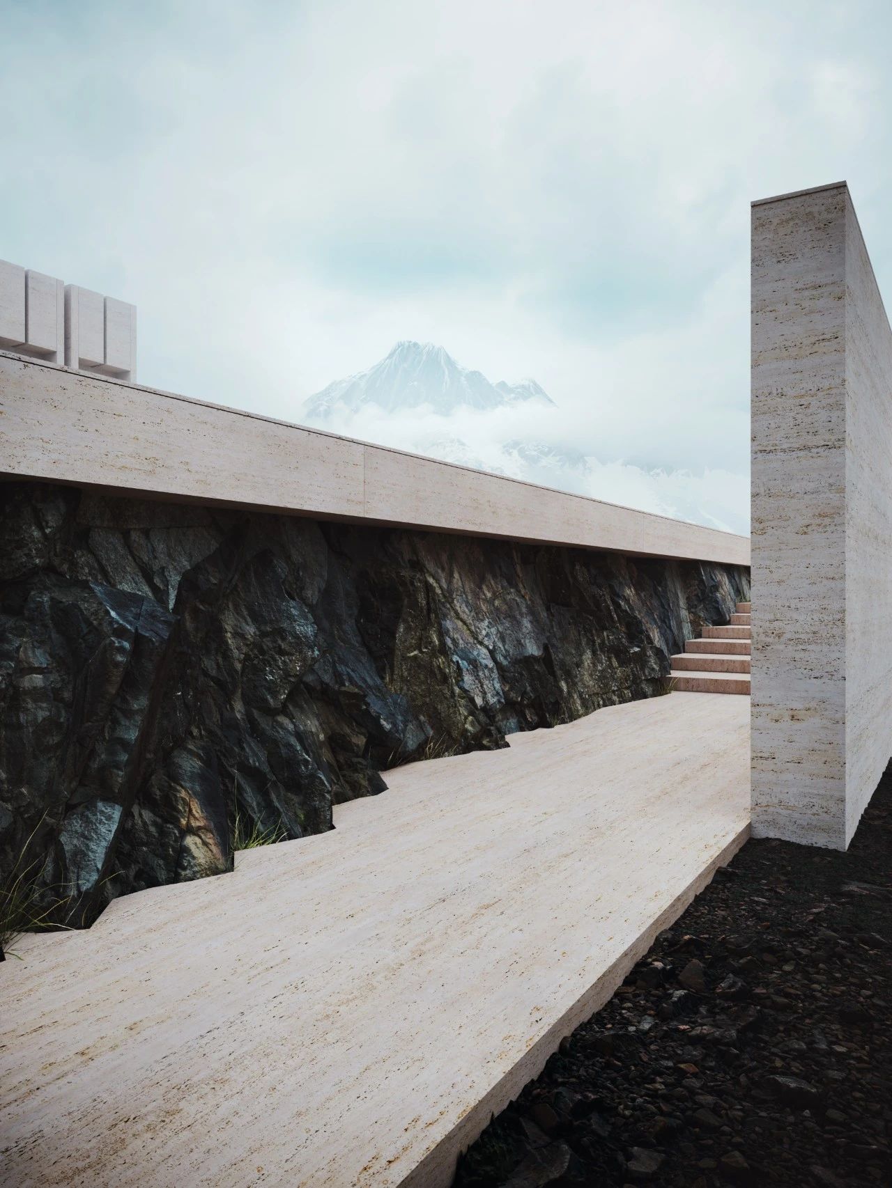 纯氧山顶咖啡馆丨中国丨纯氧设计馆,图景数字艺术-5