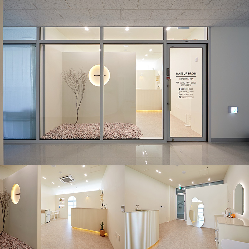 白色与混凝土的完美融合 | 9 坪小空间的精致室内设计-1