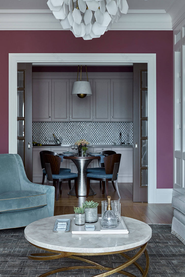 莫斯科现代经典公寓 | 温馨女儿房设计-5