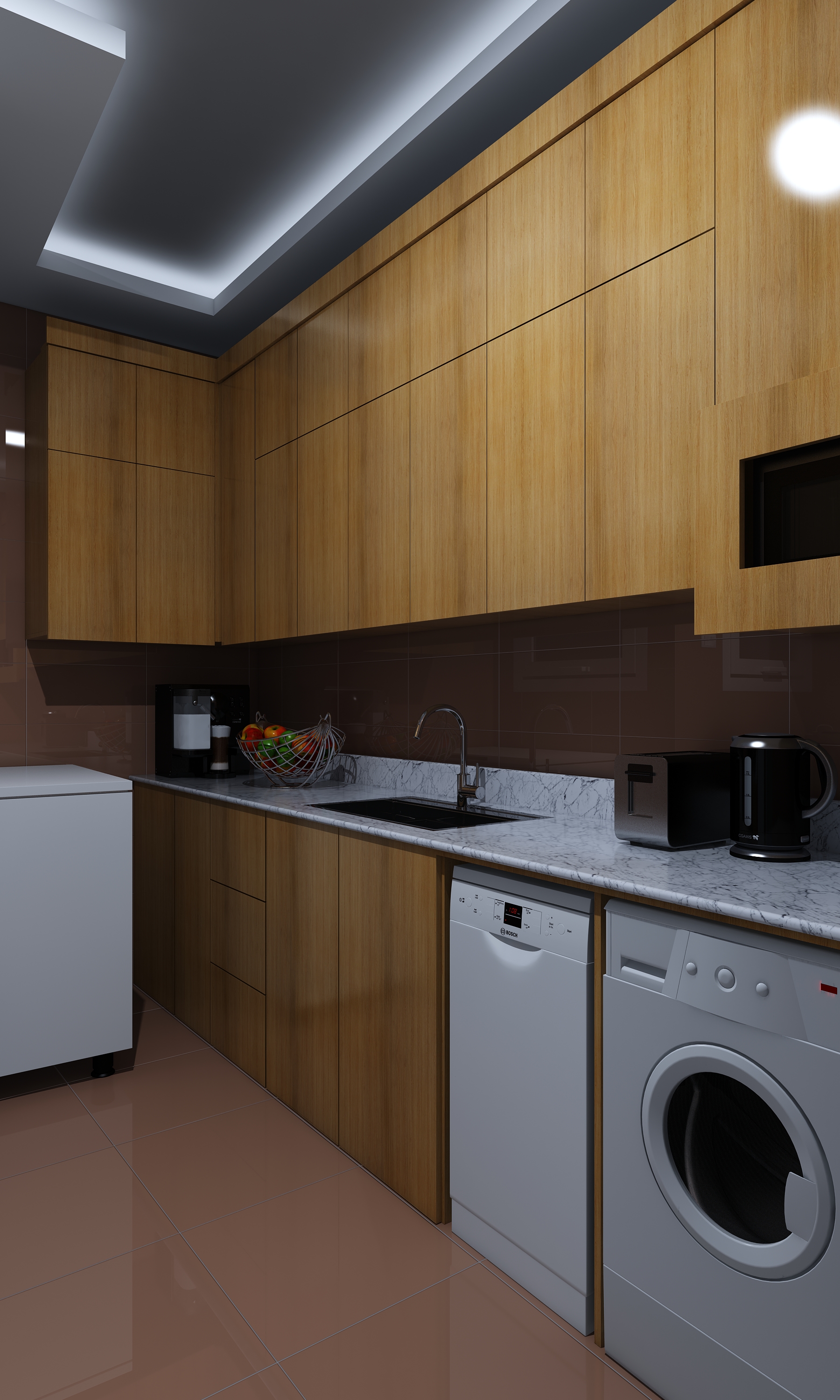 Plywood kitchen designed by me 2024-2