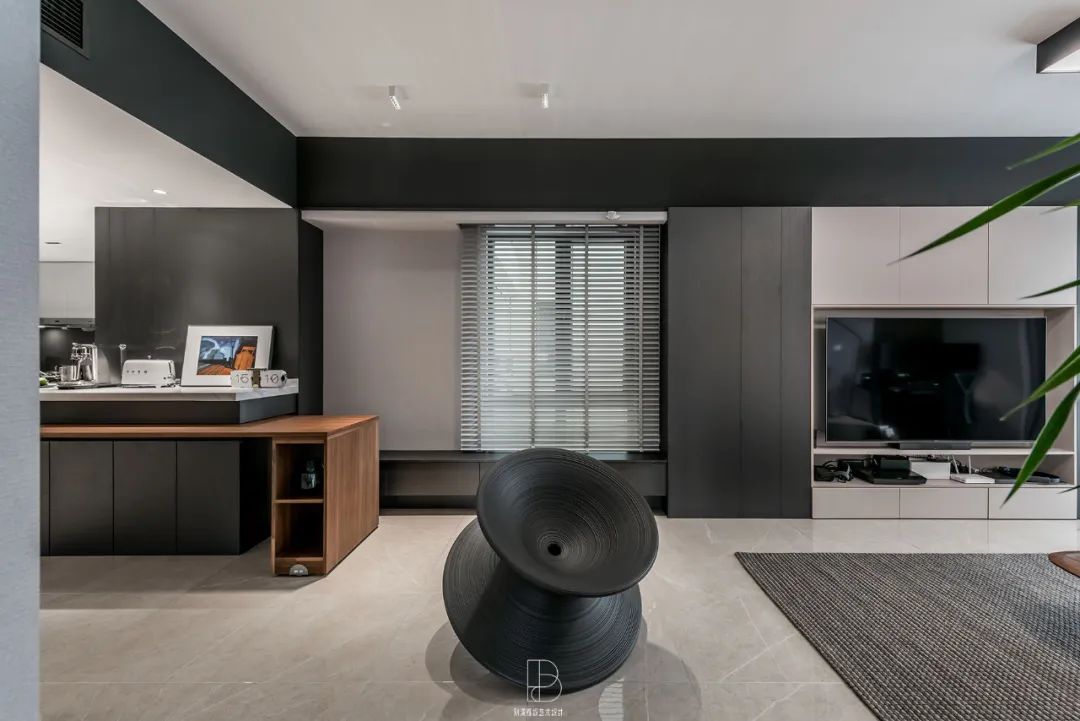 别漾陈设|穿梭于黑白灰之中的现代极简空间-45