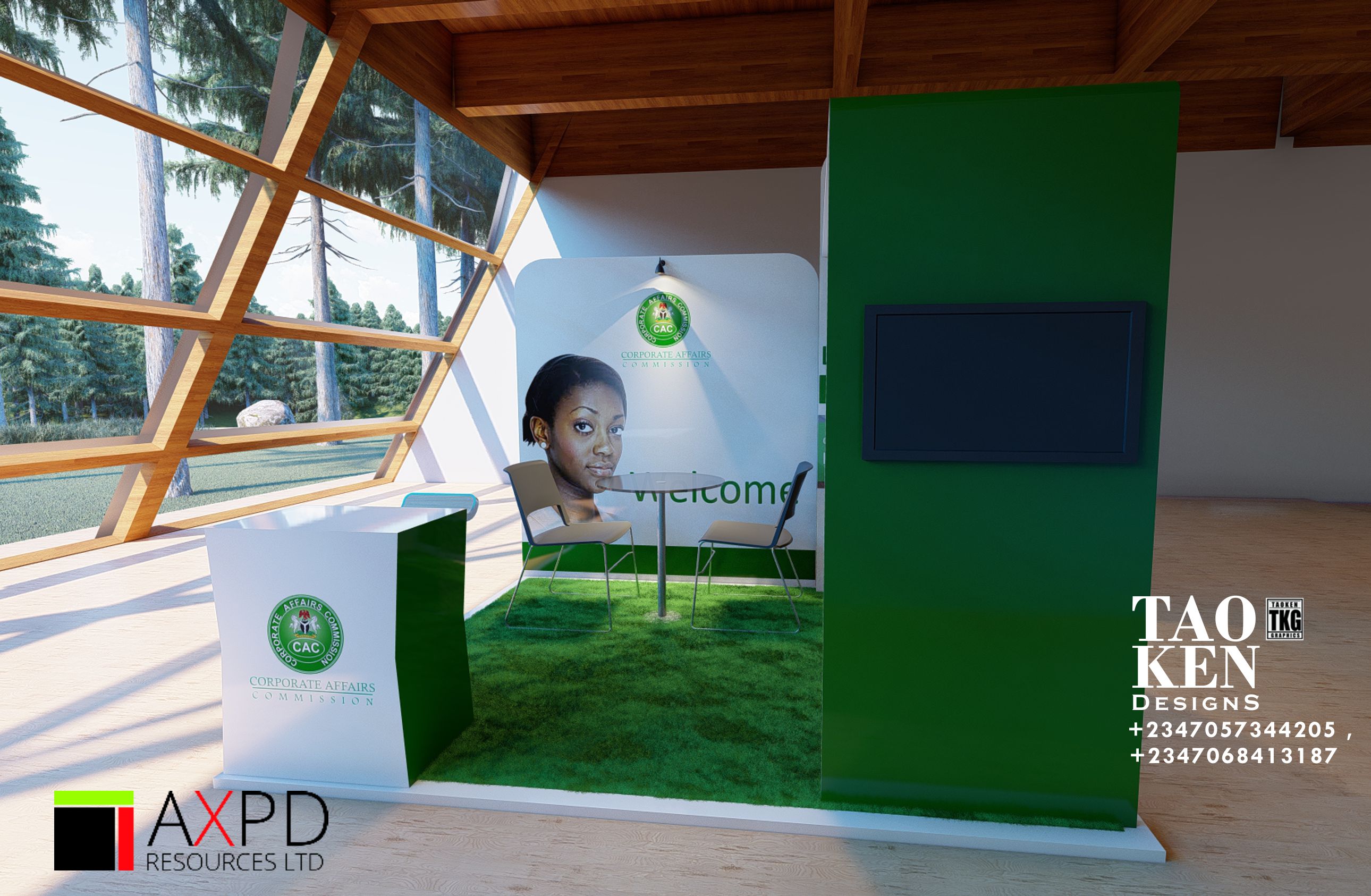 CAC exhibition stand design Abuja Nigeria-6
