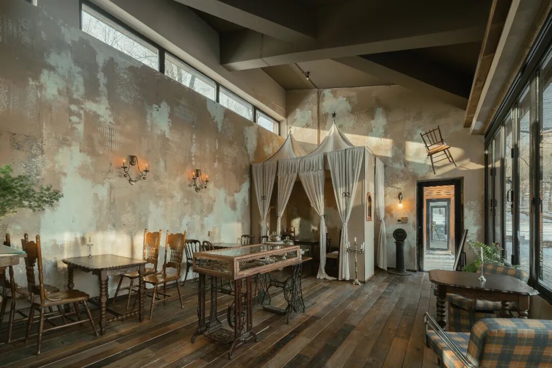 黑松果coffee& pizza丨中国长春丨杨光空间设计工作室-7