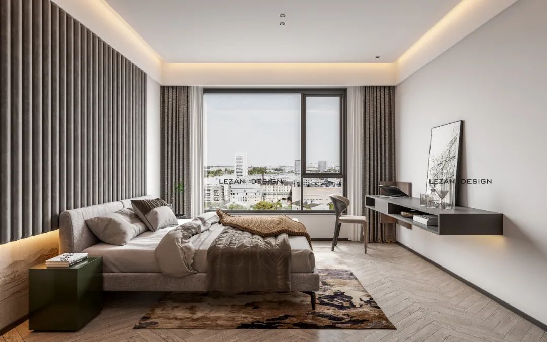 现代质感都市调性丨宁波市乐赞室内装饰设计有限公司-25