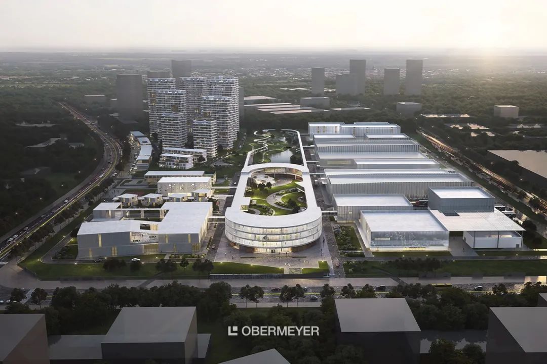 人福药辅绿色生态厂房丨中国湖北丨德国欧博迈亚(OBERMEYER)-9