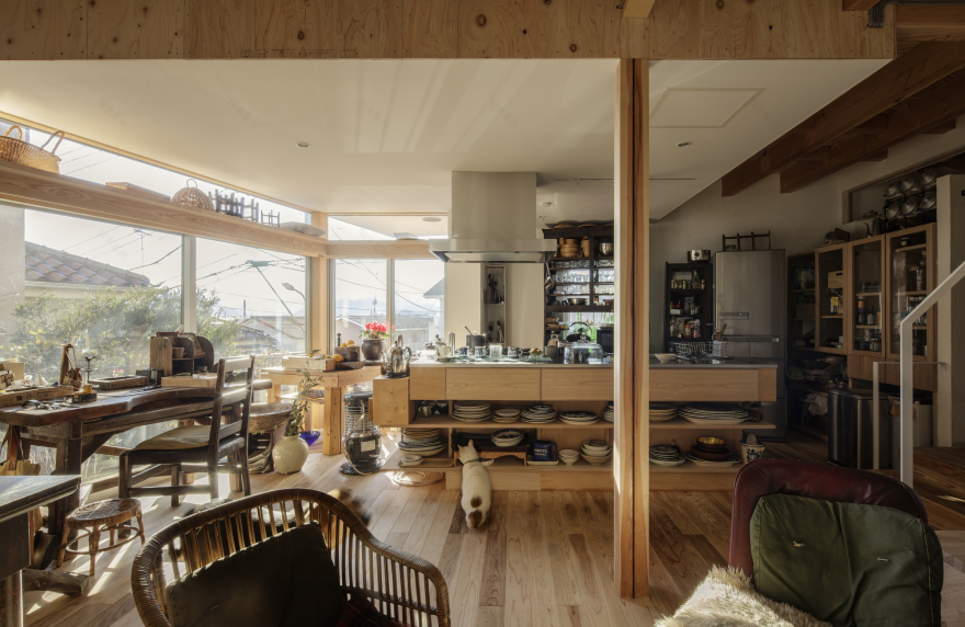 House on the Hill / KOMINORU Design-11