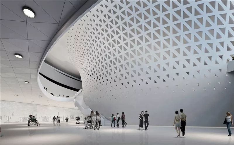 西湖文体中心 | 隐于湿地的纯净曲线-18