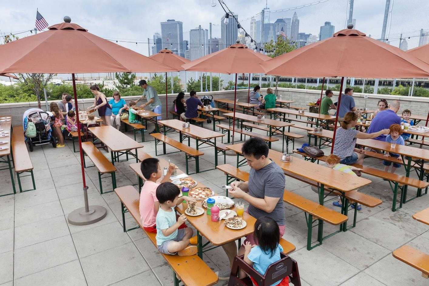 纽约布鲁克林大桥公园富尔顿渡轮登陆码头-5