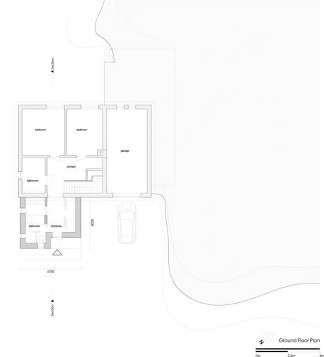 TYIN Tegnestue's lopsided house extension creates extra space upstairs-29