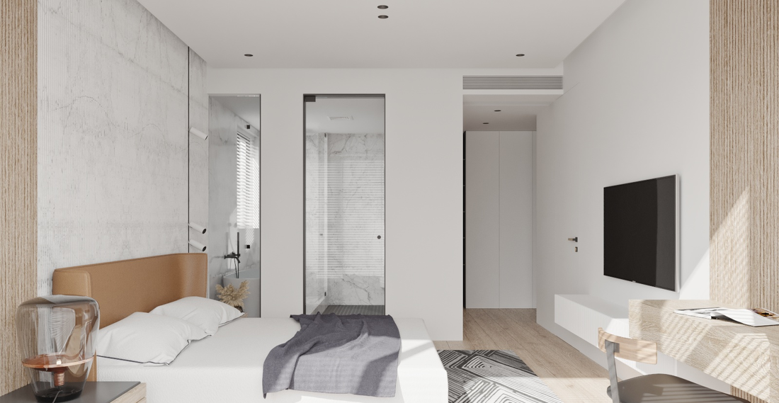 简约归真——无非设计平层住宅空间-22