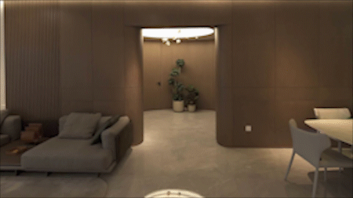 弧度中的温暖港湾·245㎡现代家居设计丨中国深圳丨深圳一度经纬设计-43