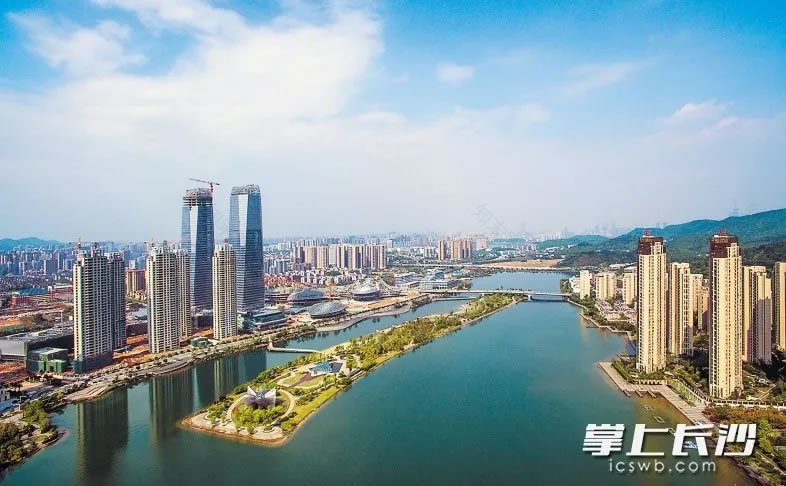 长沙梅溪湖国际新城 | 绿色生态水环境规划与整治-4