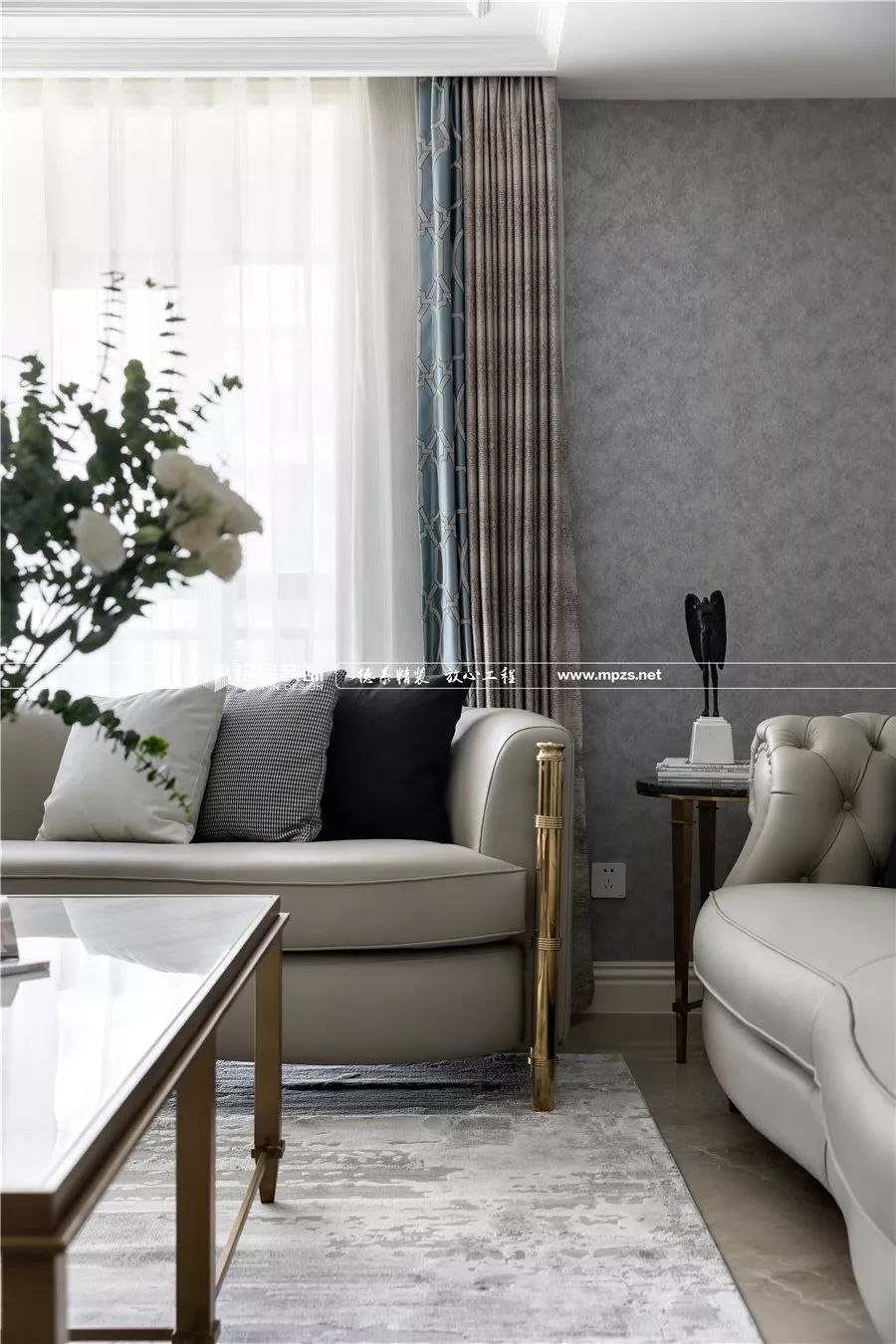 125m²轻奢家居,打造舒适通透生活空间-12