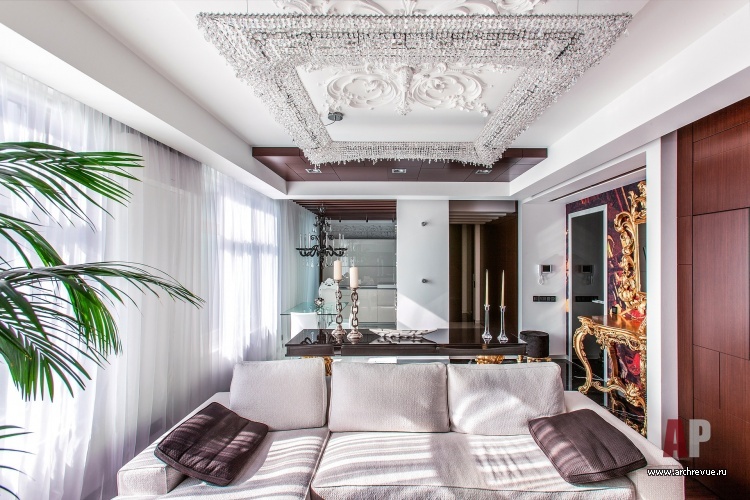 120平靠近Таврический公园的醒目风格公寓设计丨Игорь Сушков-9