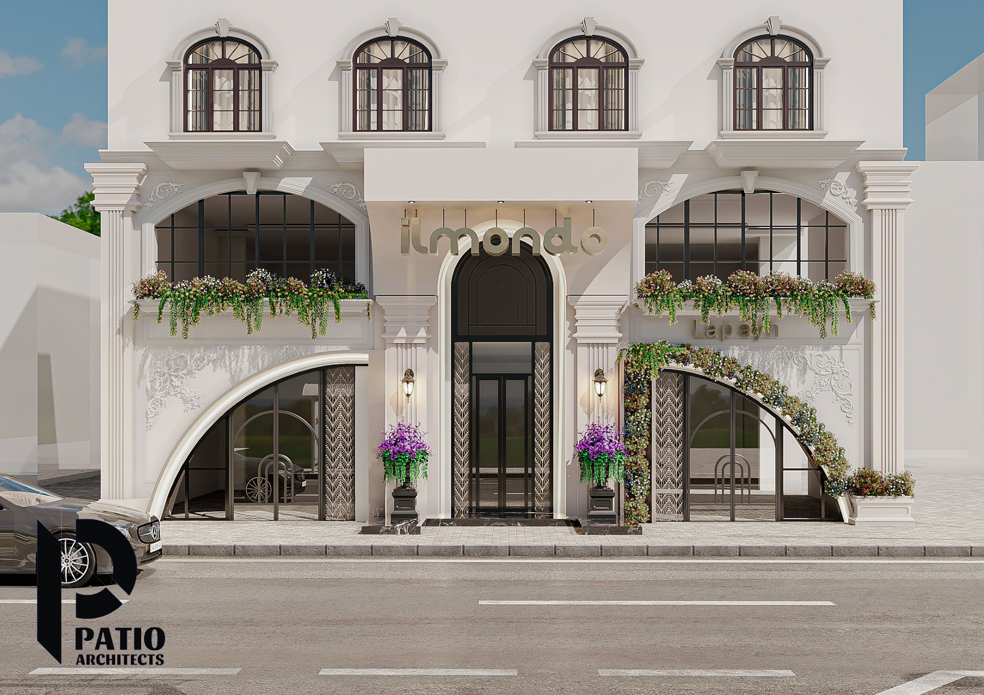 鲜花巧克力商店丨PATIO ARCHITECTS-6