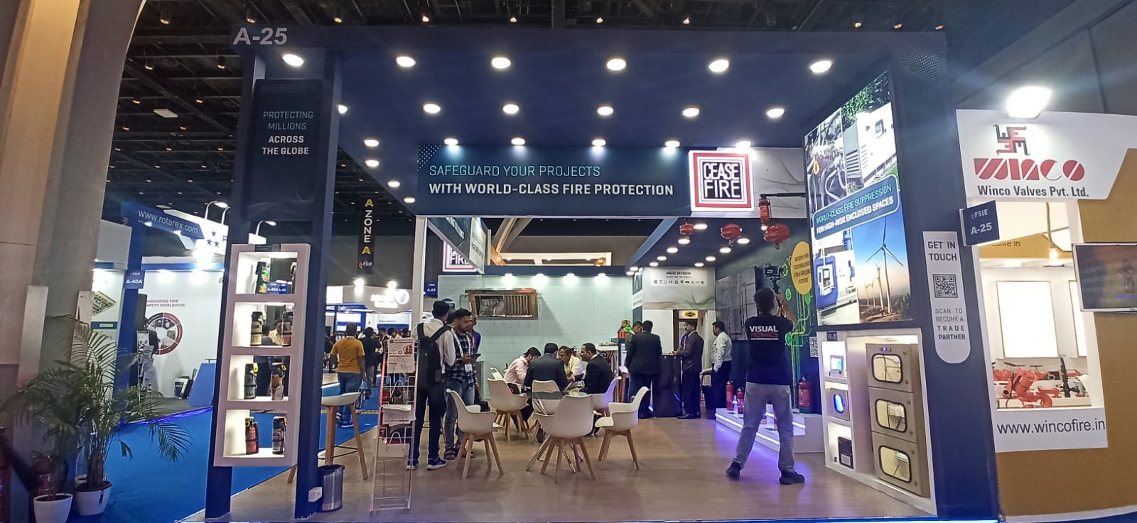 Cease fire FSIE – Fire & Security India Expo Aug 2024-4