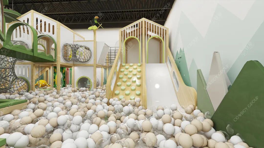拒绝买家秀落差！100%还原加拿大Peapod乐园丨牧童室内乐园-30