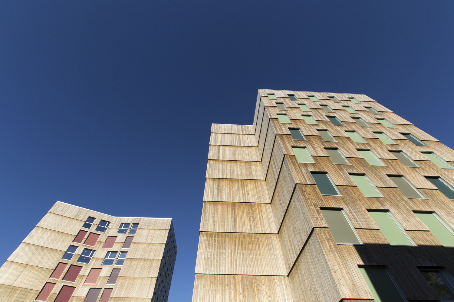 挪威Moholt木质塔楼-14