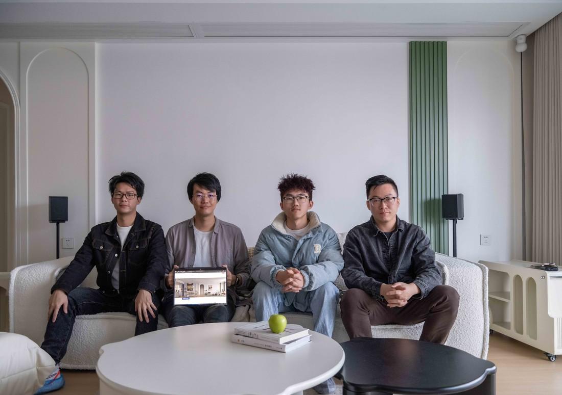 轻法式奶油风·140m²江景平层旧房改造丨中国广州-64