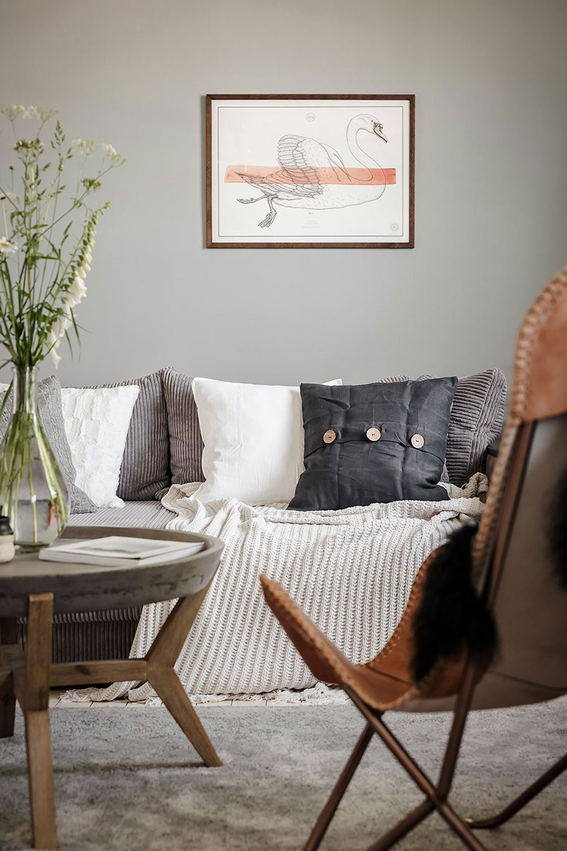 绿色乡村氛围的哥德堡公寓设计-18