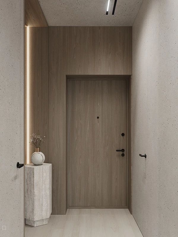 现代简约玄关设计-36