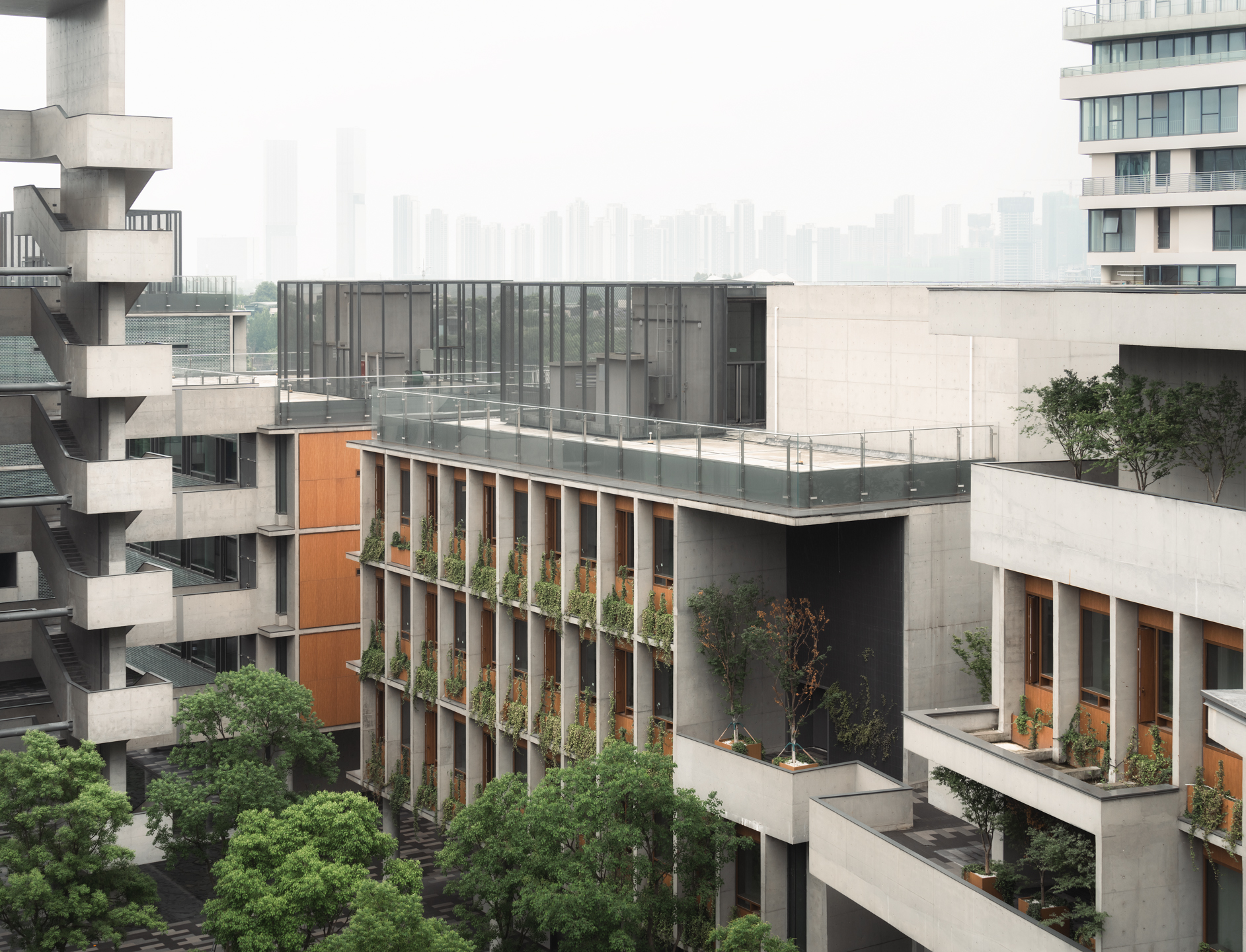 成都麓湖漂浮总部办公楼丨中国成都丨直向建筑-21