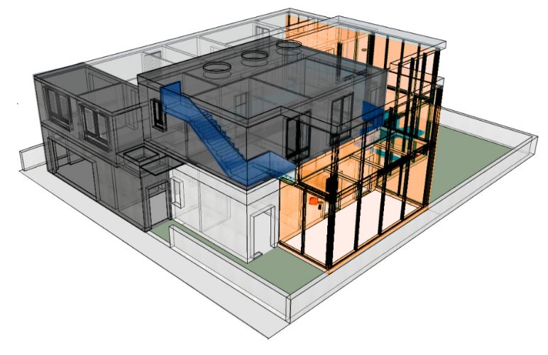 北京顺义“内外共生”别墅 | 打破 LDK 格局，实现空间自由与宁静-14
