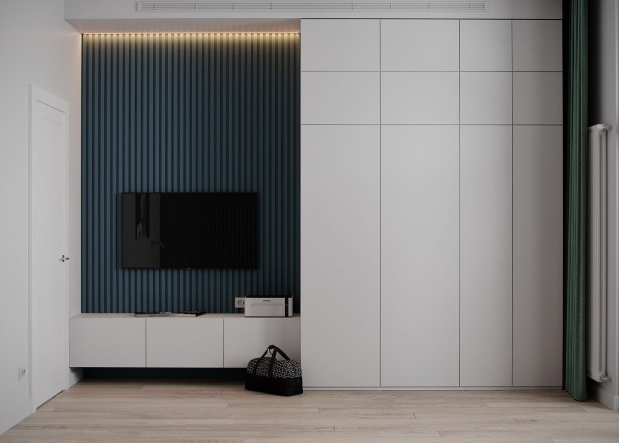 色彩清新--舒适且精致的住宅空间-19