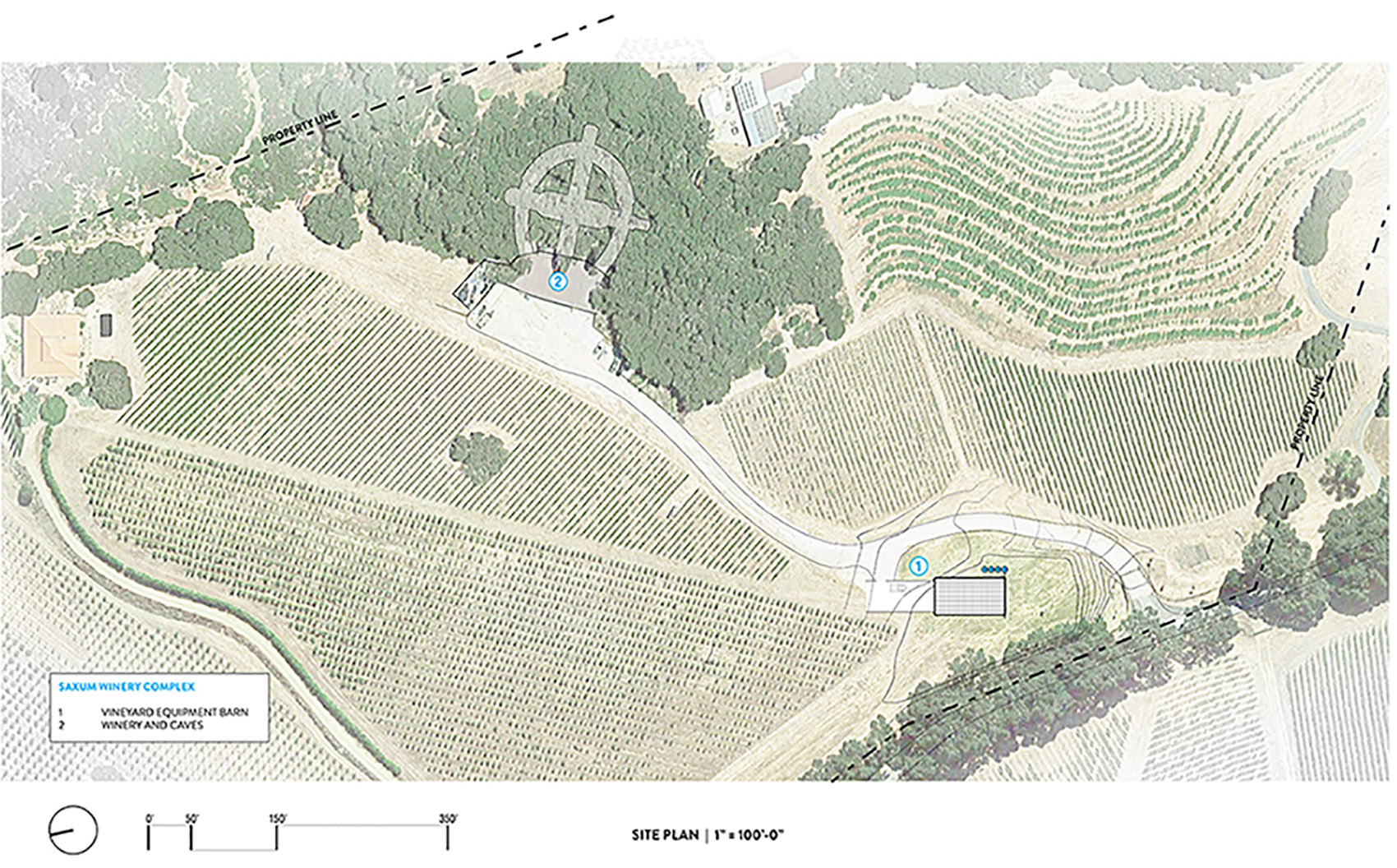 SAXUM 葡萄园设备仓库,美国加州 / Clayton & Little-21