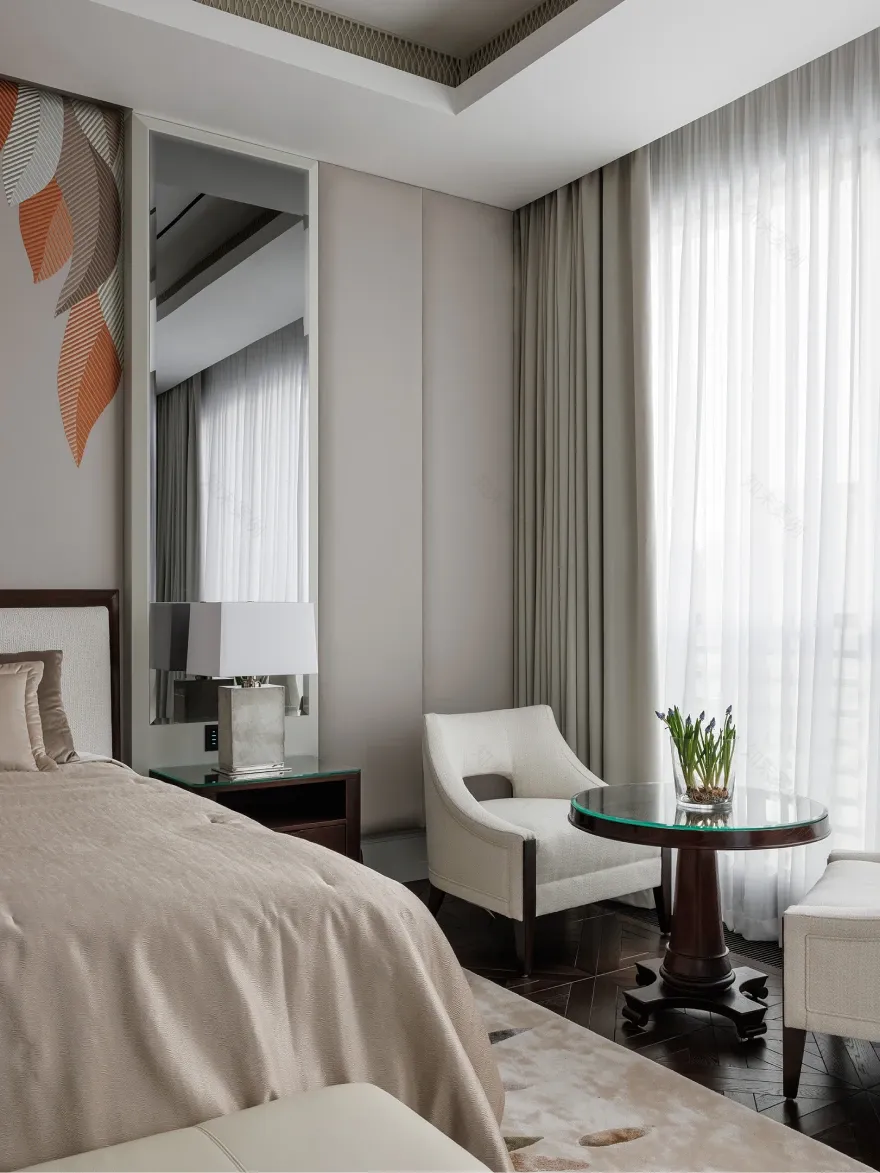 现代经典:为有两个孩子的家庭设计的公寓丨俄罗斯圣彼得堡丨设计师马克西姆·兰古耶夫-23