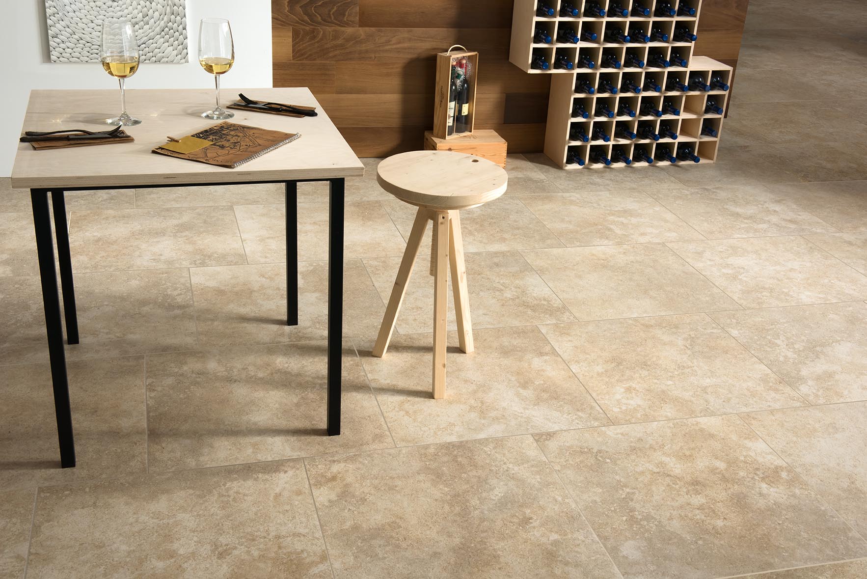 意大利制造的 Tale 石灰华效应瓷砖，打造豪华室内外空间-26