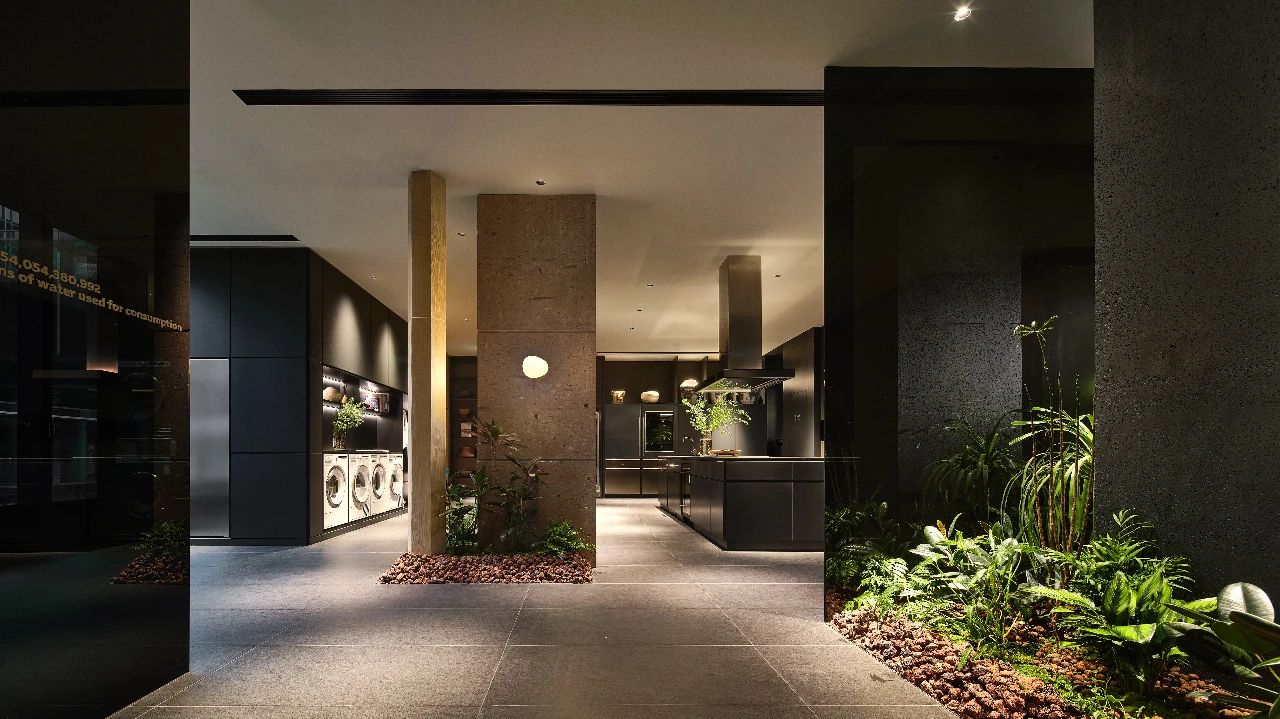 BALANCE BETWEEN LIFE AND NATURE|抽象北欧森林中的厨电展厅-43