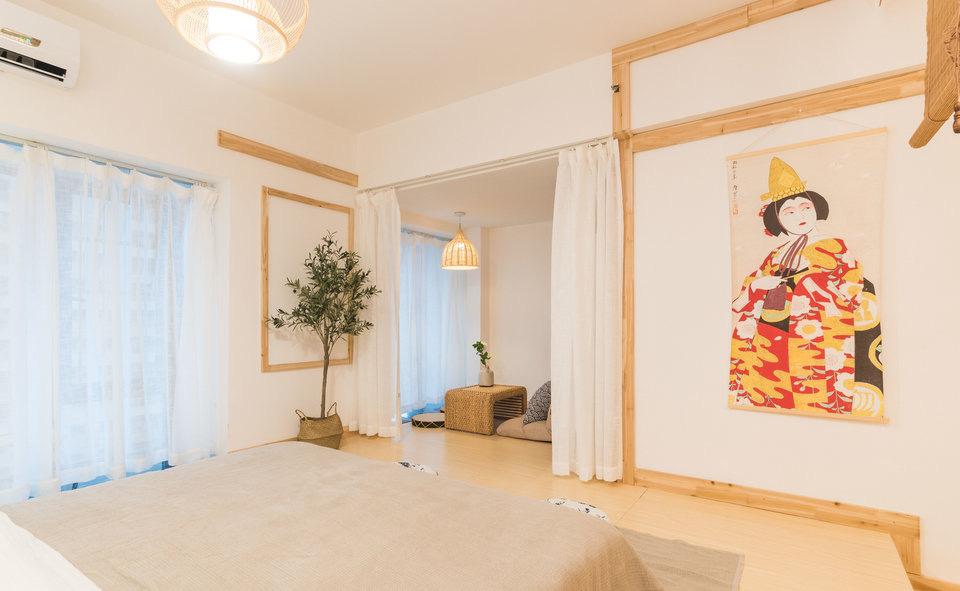 长沙城市民宿日式静谧软装-6