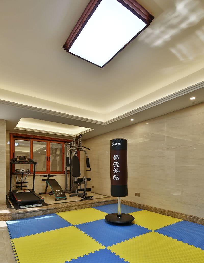 华润橡树湾现代中式别墅空间设计-16