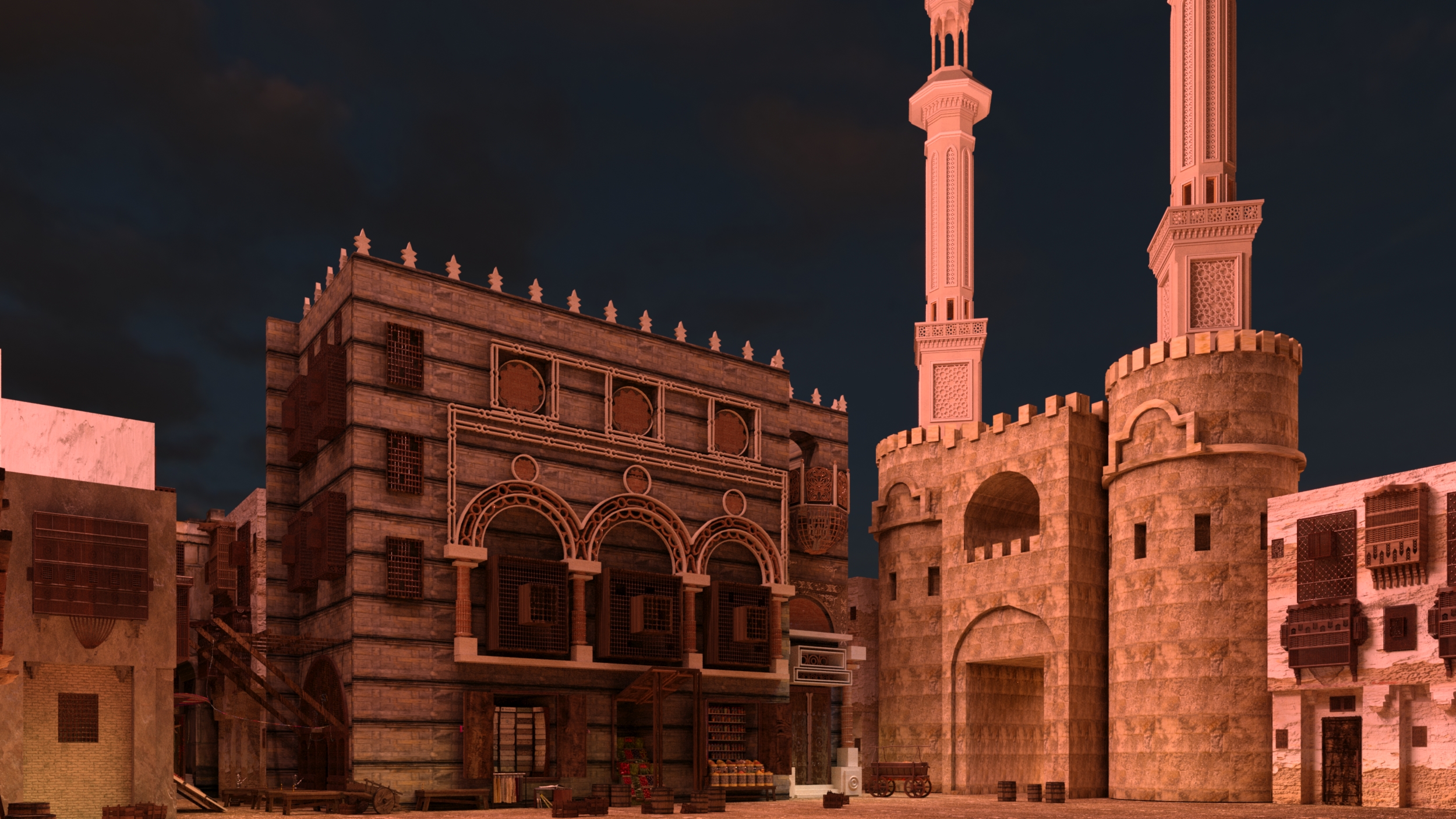 二十世纪二十年代开罗某街区设计丨埃及开罗-12